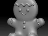 Cute Gingerbread Cookie Man-5