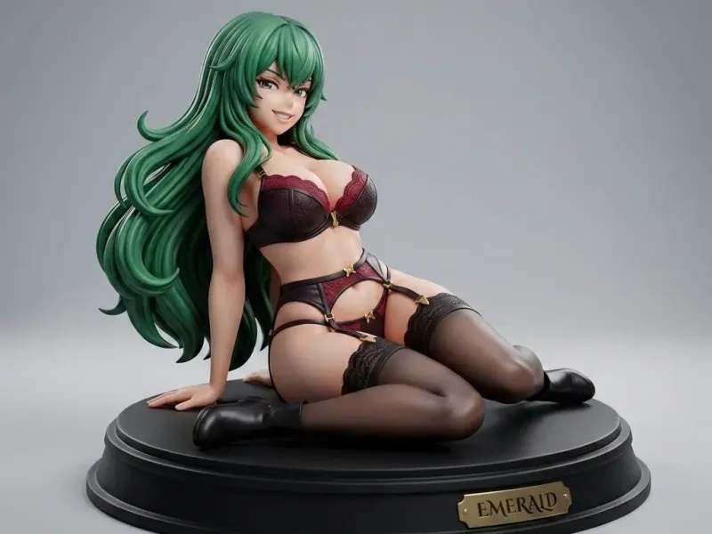 Emerald Seduction – Ecchi Collection