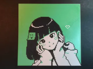 Fall in 2-bit love, by arts.of.win, with 2 filament changes