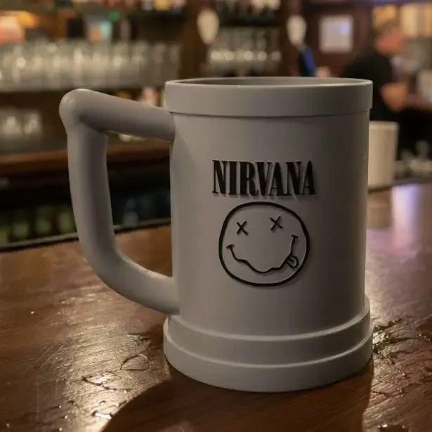 Nirvana beer mug by Aza