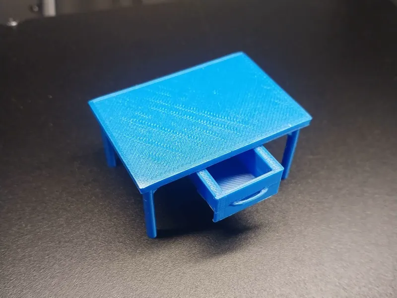 mini table with draw
