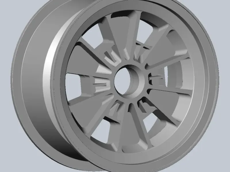 289 FIA Daytona Coupe Model Car Wheels