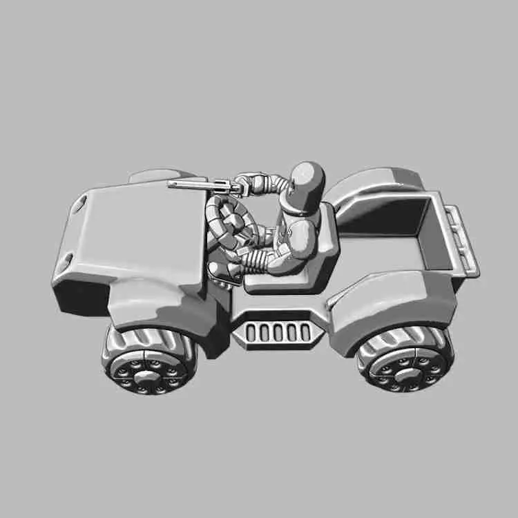 Beta Driver (32mm scale, scaleable)