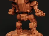 Heavy Battle Mech Walker | Sci-Fi Wargaming Miniature-3