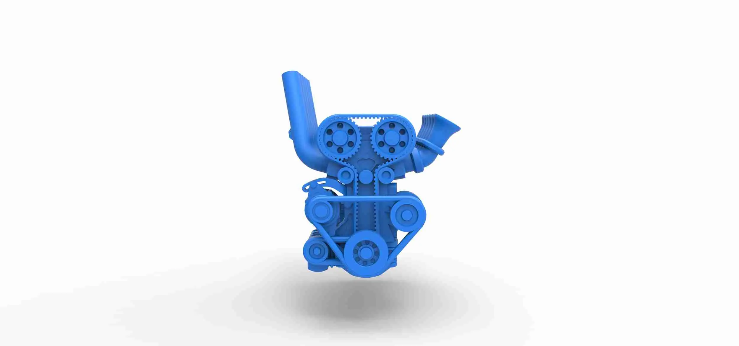 Other STL Download - Straight-six engine Scale 1:25by 3DTechDesign