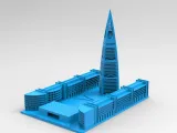 3D Design of Al Faisaliah Tower in Riyadh - تصميم ثلاثي-3