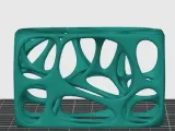 Prisma con interior en voronoi 3D-3