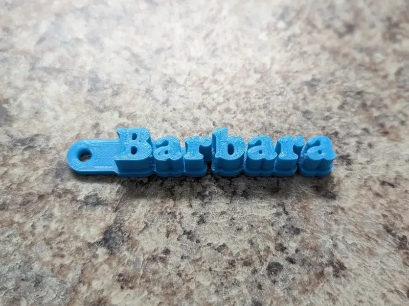 Portachiavi Barbara