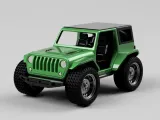 2-türiger JEEP mit abnehmbarem HARDTOP - Vollständig bedruckbar-2