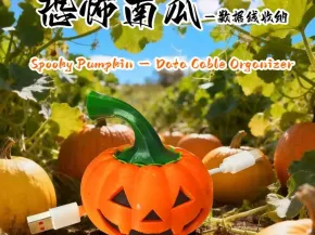Halloween Limited: Pumpkin Data Cable Storage