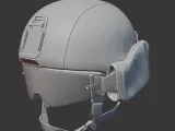 Vantage MK1 Helmet 3D Printable Model-1