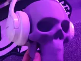 Skull headset stand-1