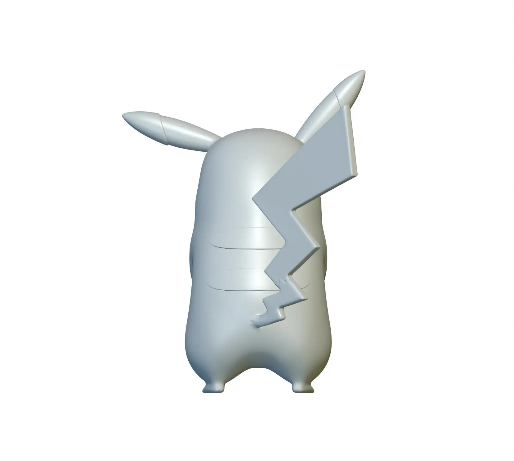 Pokémon Pikachu - Pronto para impressão 3D!