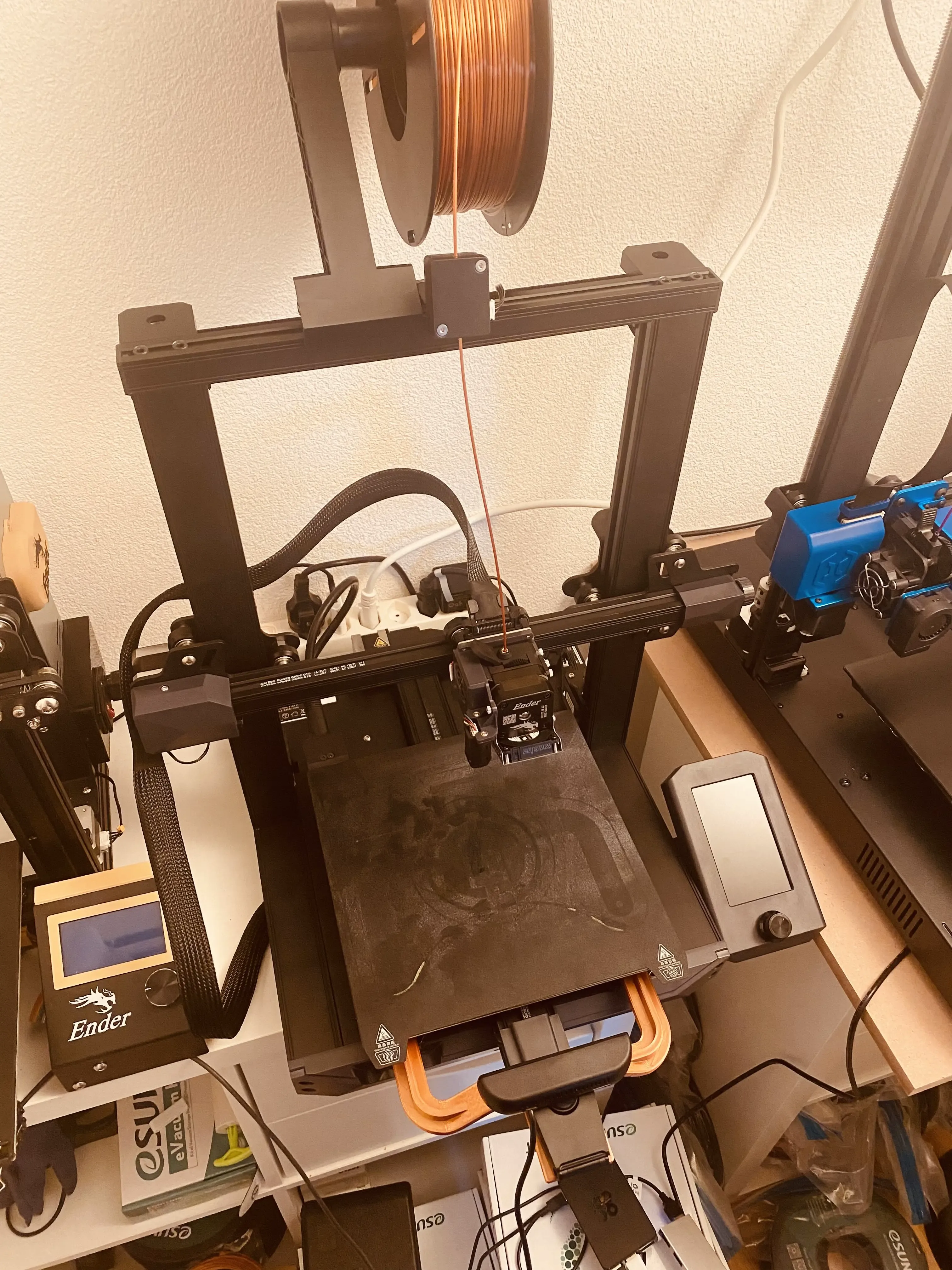 Handle for the Ender 3 S1 with Webcam support by ST3MP