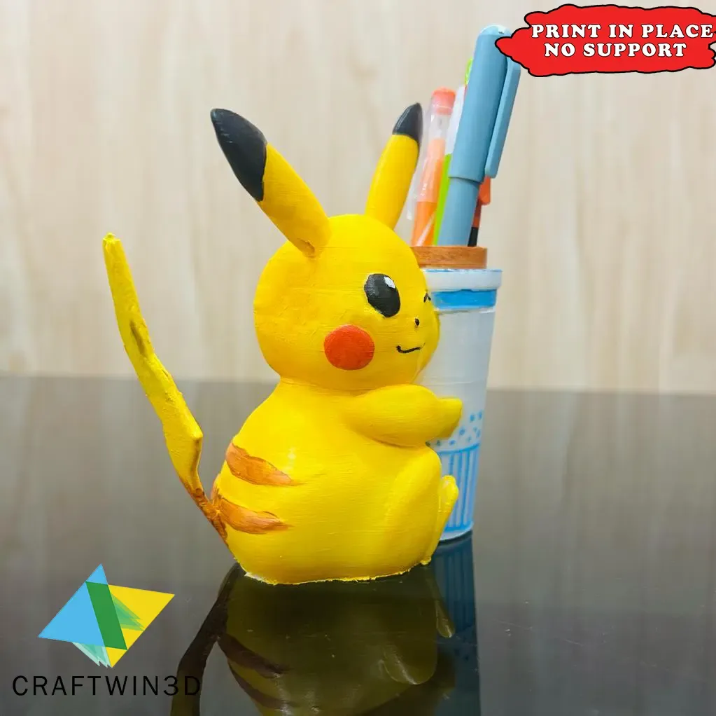 Pikachu pen holder