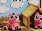 Articulated Pig Playset STL & 3MF – Flexi Fidget Toy-4