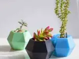 Flower pot Hexagonal-0
