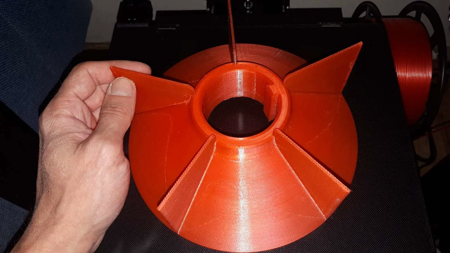 Ventilatore per motore elettrico da 45 kW 200/59,2 mm