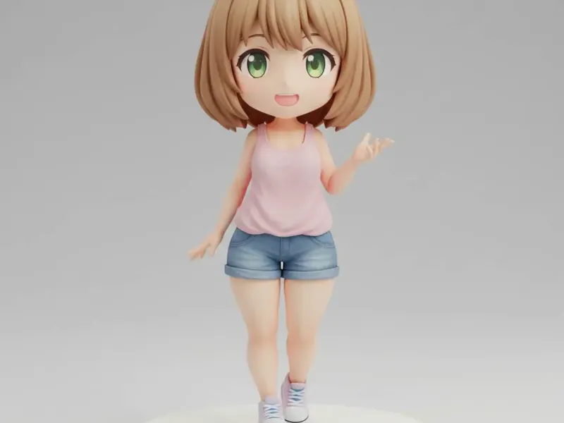 Mia Tanaka – Chibi Casual Girl