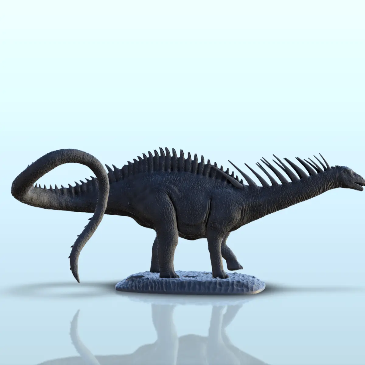 Amargasaurus Dinosaurier (18) - Miniaturen Figur Statue Szener