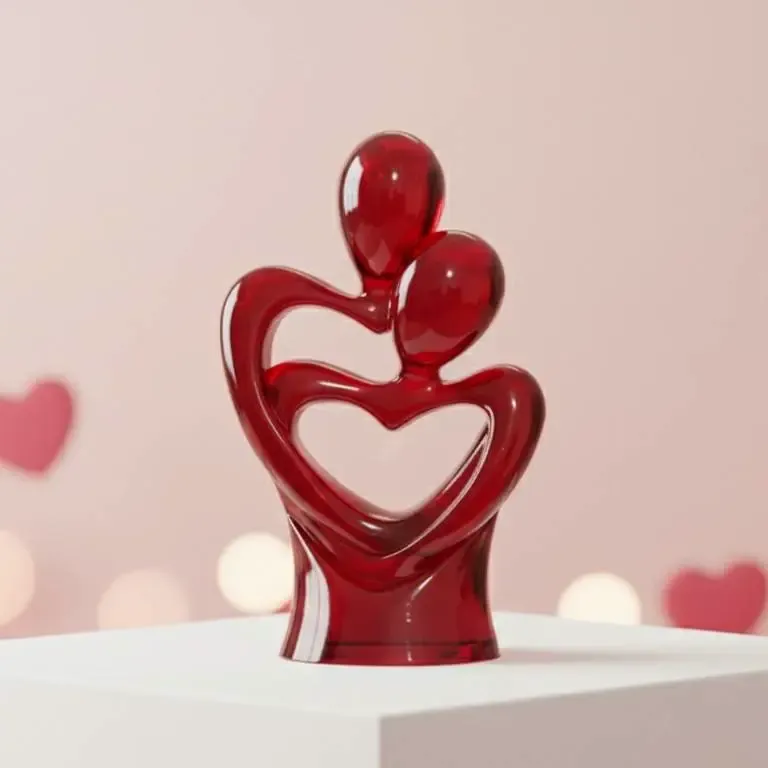 The Heart of Us - Abstract Love Sculpture
