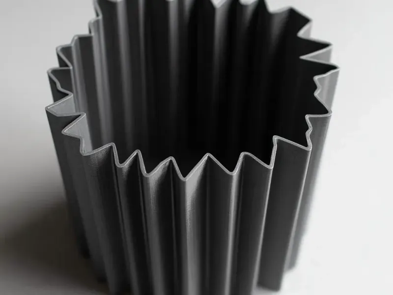 Corrugated Planter