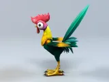 Cartoon Rooster 3D model-1