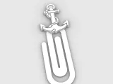 Paperclip anchor - bookmark-2