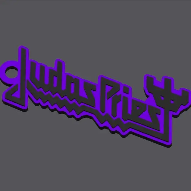 KEYCHAIN JUDAS PRIEST BAND