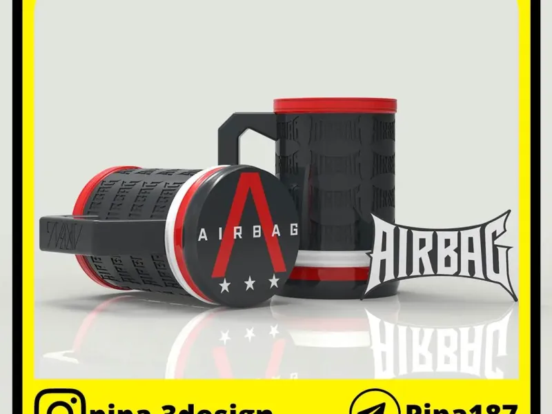 JARRA DE AIRBAG PARA CHOP DE 500CC