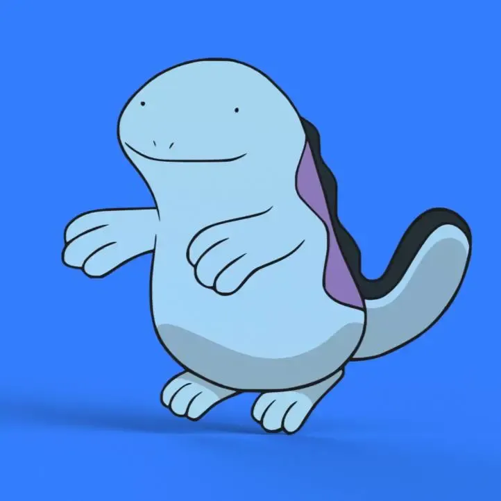 Quagsire Wall Art