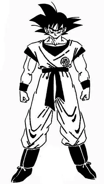 Goku plantilla 3