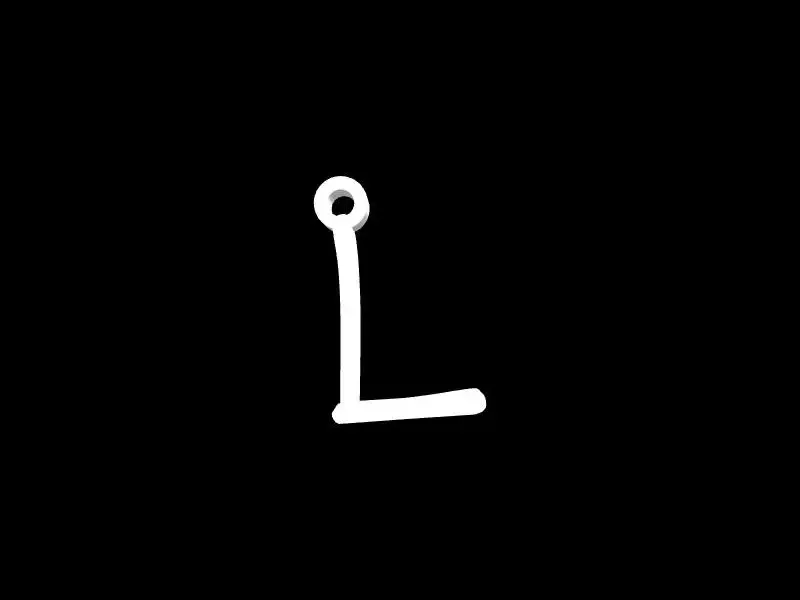 L keychain