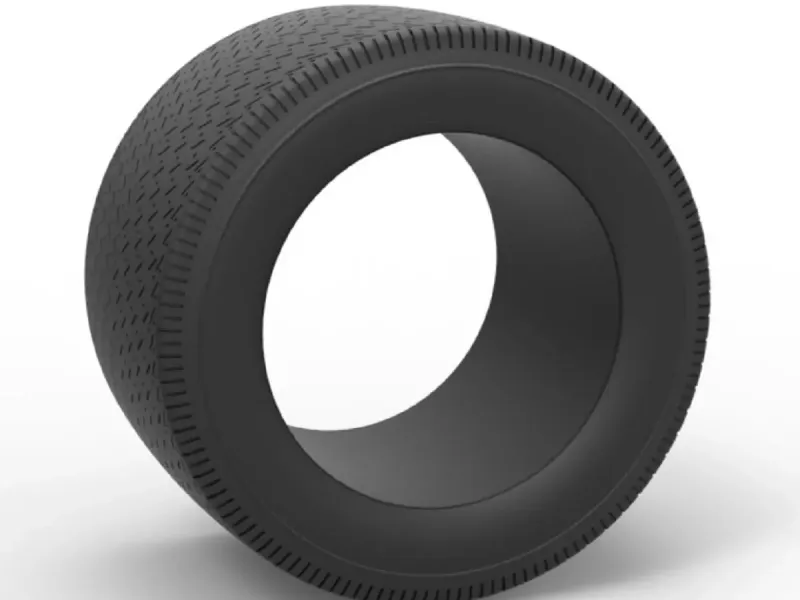 Tire of Asphalt Modified stock car V3 Scale 1:25
