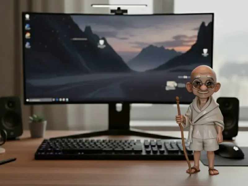 Mahatma Gandhi Statue – Free 3D Print STL