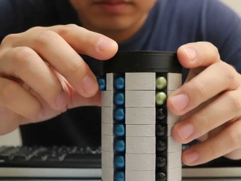 ROTARY BALL PUZZLE