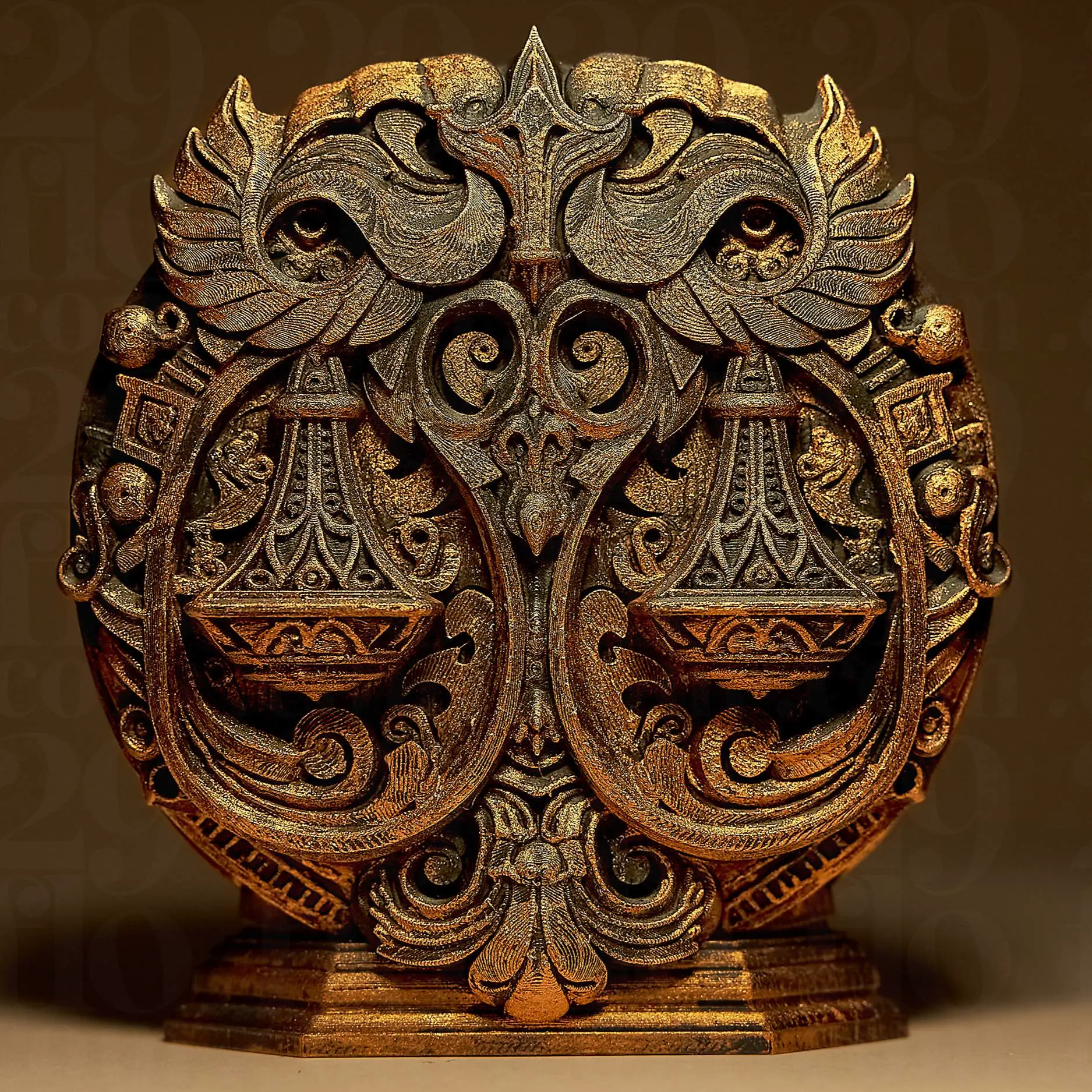 3D Printer Files | 3MF File | [7/12] LIBRA - THE SCALES - Zodiac Series