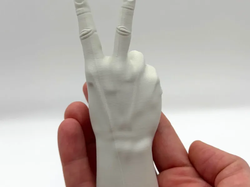 Mão com Sinal de Paz