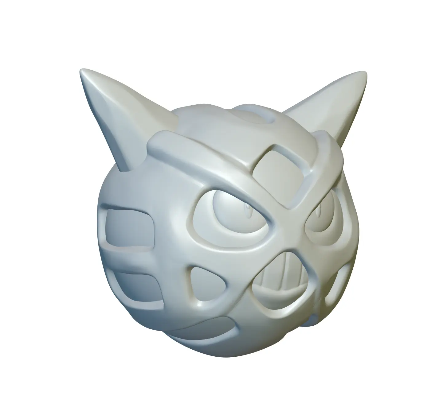 Pokemon Glalie #362 - Ready for 3D Printing!