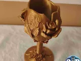 Wood Chalice, gift idea, plant pot, holder-1