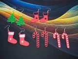 クリスマスイヤリングセット-1