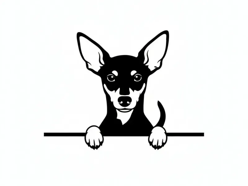 Mini Pinscher Wall Deco