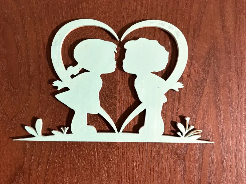 Little lovebirds/Valentines Silhouette