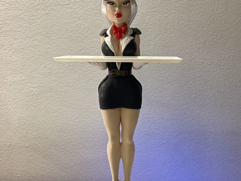 Miss nutcracker butler tray