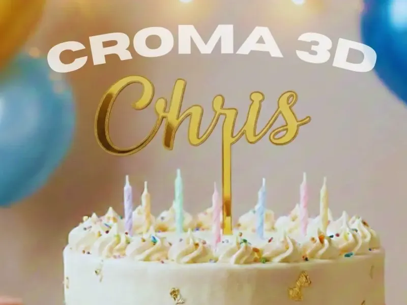 "Chris" - Cake decoration