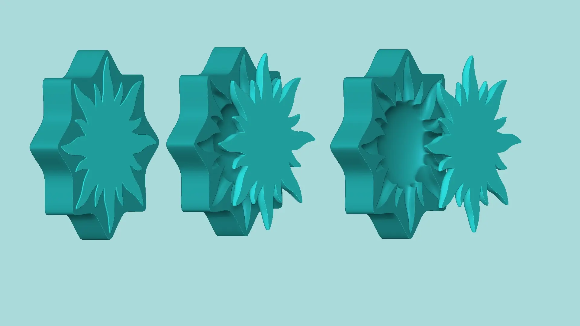 Sun Mold - Silicon Maker Template