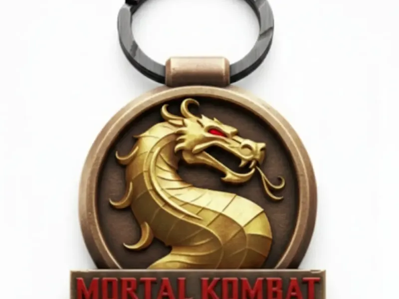 Mortal Kombat keyring