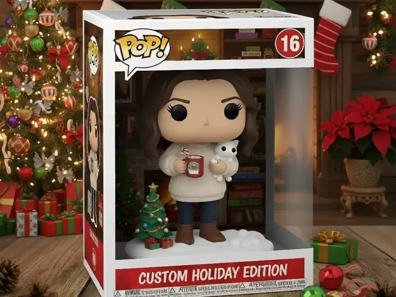 Funko Pop Christmas Edition Cozy Kitty Companion
