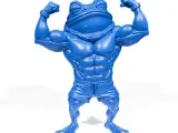 Lustiger muskulöser Frosch-2