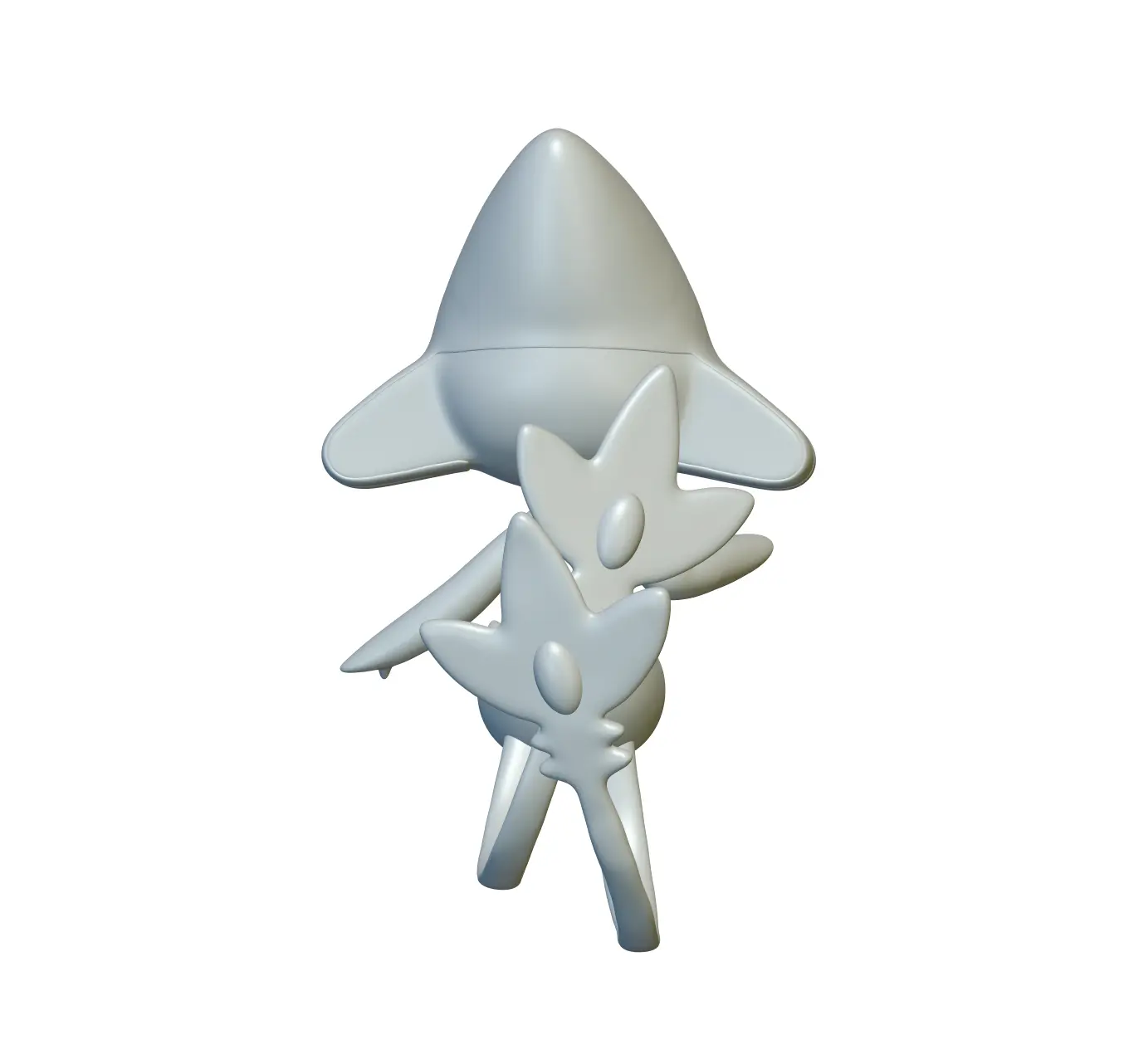 Pokemon Azelf #482 - Ready for 3D Printing!